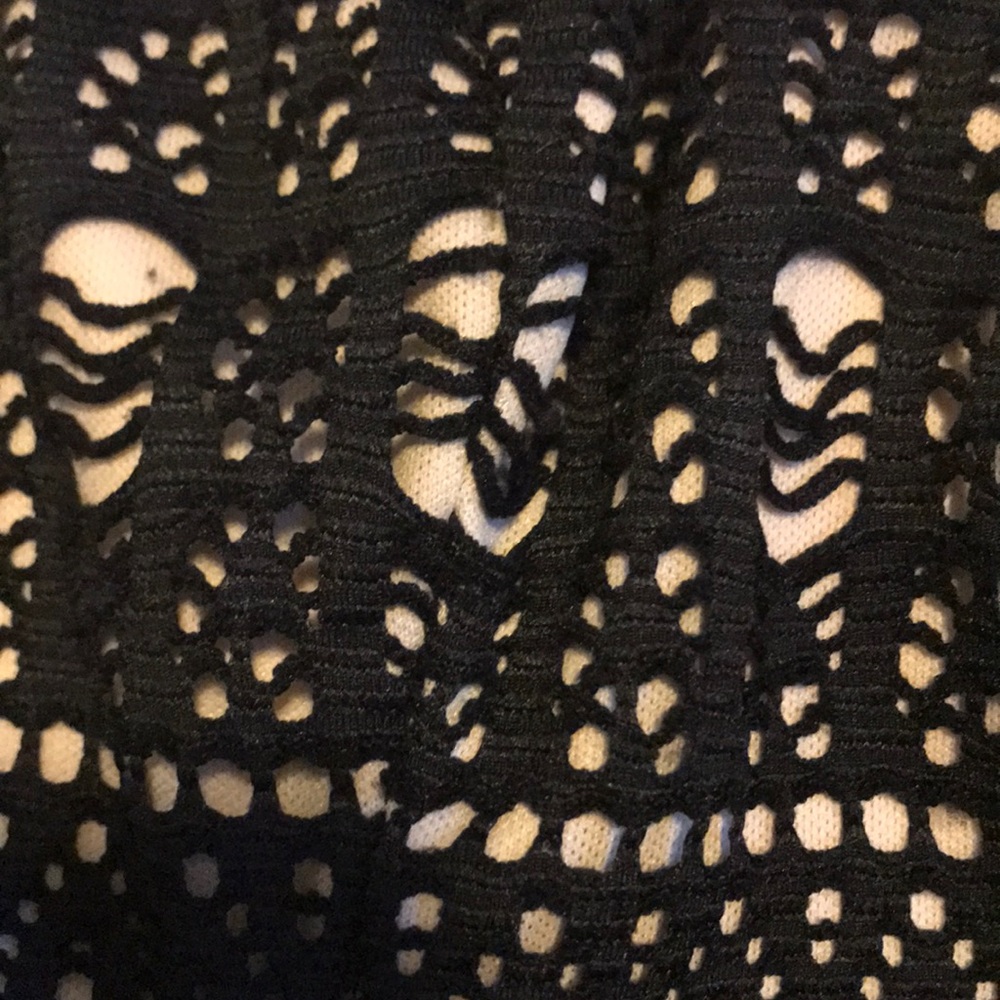 Black and Tan low back dress - Picture 3 of 3